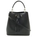 Louis Vuitton Epi Neo Noe Drawstring 2-Way Shoulder Bag Noir Black Silver