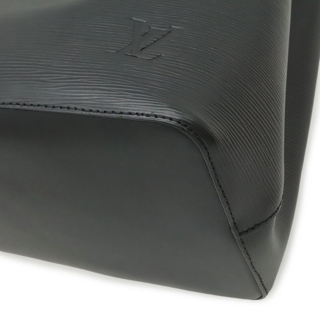 Louis Vuitton Epi Neo Noe Drawstring 2-Way Shoulder Bag Noir Black Silver — view 3