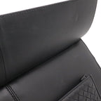 Bottega Veneta Intrecciato Business Briefcase Documents Purse Leather Black — view 9