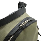 Hermes Sac a Dos All Backpack Veau Swift Toilet Bivack Black Khaki — view 6