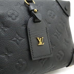 Louis Vuitton Monogram Empreinte Petite Malle Souple 2-Way Shoulder Bag Noir — view 9