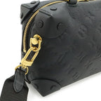 Louis Vuitton Monogram Empreinte Petite Malle Souple 2-Way Shoulder Bag Noir — view 7