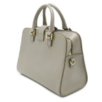 Saint Laurent Paris YSL Baby Cabas Mini Bag Leather Gray — view 2