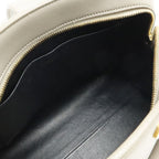 Saint Laurent Paris YSL Baby Cabas Mini Bag Leather Gray — view 6