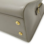 Saint Laurent Paris YSL Baby Cabas Mini Bag Leather Gray — view 3