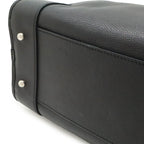 Loewe Amazona 28 Anagram Mini Boston Bag Leather Black Silver — view 8