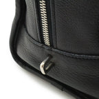 Loewe Amazona 28 Anagram Mini Boston Bag Leather Black Silver — view 7