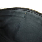 Chanel Quilted CC Logo Chain Shoulder Bag Caviar Leather Black Gold — view 7