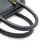 Loewe Anagram Amazona 75 Mini Bag 2-Way Leather Black Silver — view 4