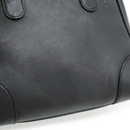 Loewe Anagram Amazona 75 Mini Bag 2-Way Leather Black Silver — view 9