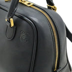 Loewe Anagram Amazona 75 Mini Bag 2-Way Leather Black Silver — view 7