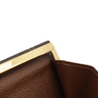 Louis Vuitton Monogram Portefeuille Viennois Bifold Wallet Kiss Lock — view 9