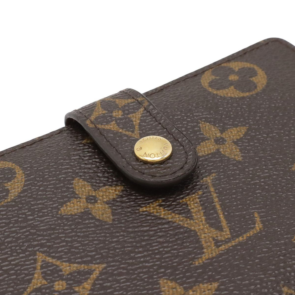 Louis Vuitton Monogram Portefeuille Viennois Bifold Wallet Kiss Lock — view 4