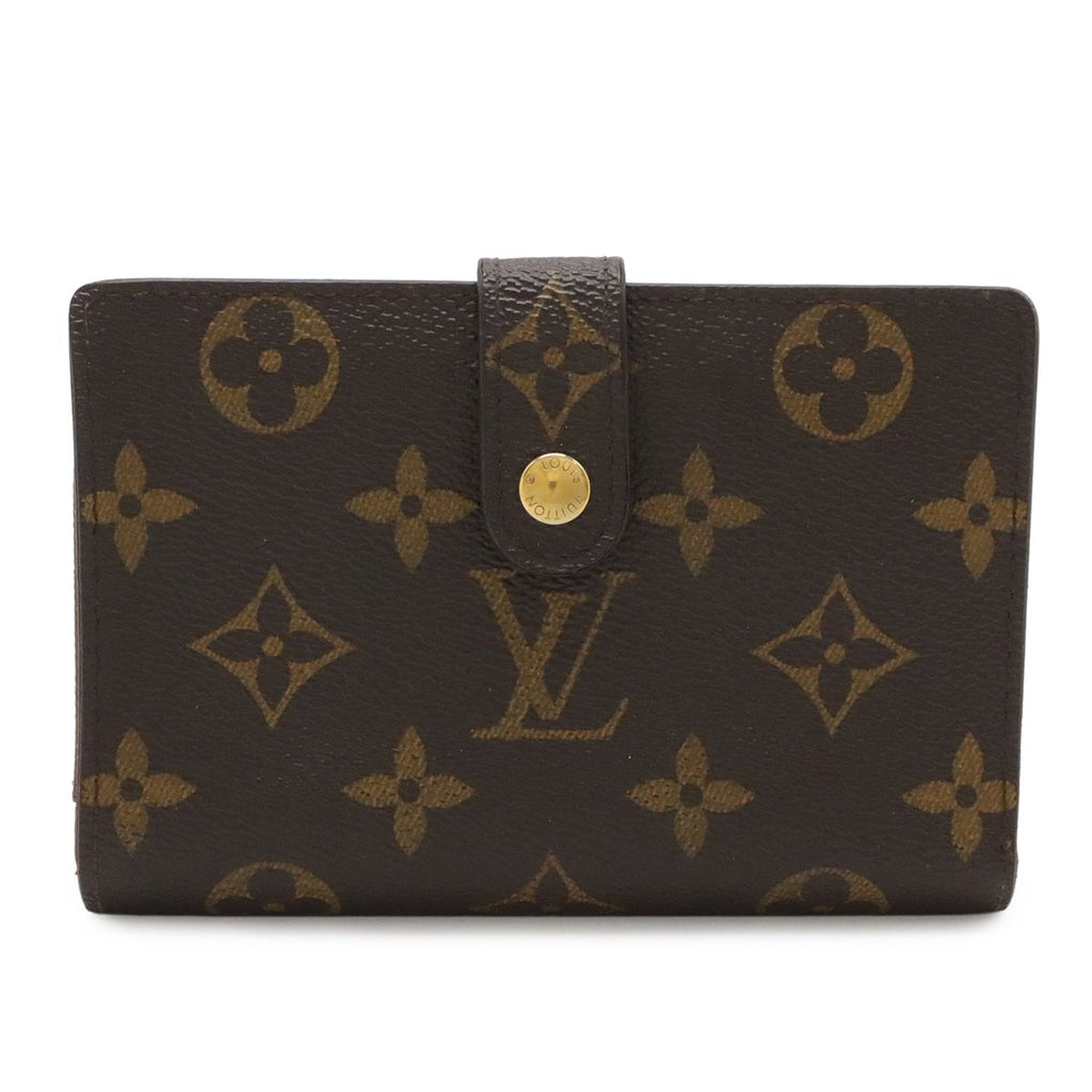 Louis Vuitton Monogram Portefeuille Viennois Bifold Wallet Kiss Lock