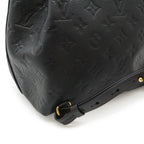 Louis Vuitton Monogram Empreinte Montsouris PM Backpack Noir Black with Charm — view 5