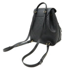 Louis Vuitton Monogram Empreinte Montsouris PM Backpack Noir Black with Charm — view 2