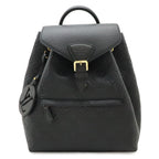 Louis Vuitton Monogram Empreinte Montsouris PM Backpack Noir Black with Charm