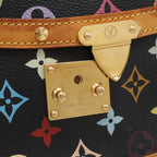 Louis Vuitton Monogram Multicolor Sologne Shoulder Bag Pochette Crossbody Noir — view 5