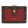 Louis Vuitton Monogram Portefeuille Juliette Bifold Wallet Fuchsia
