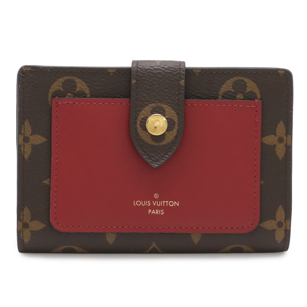 Louis Vuitton Monogram Portefeuille Juliette Bifold Wallet Fuchsia