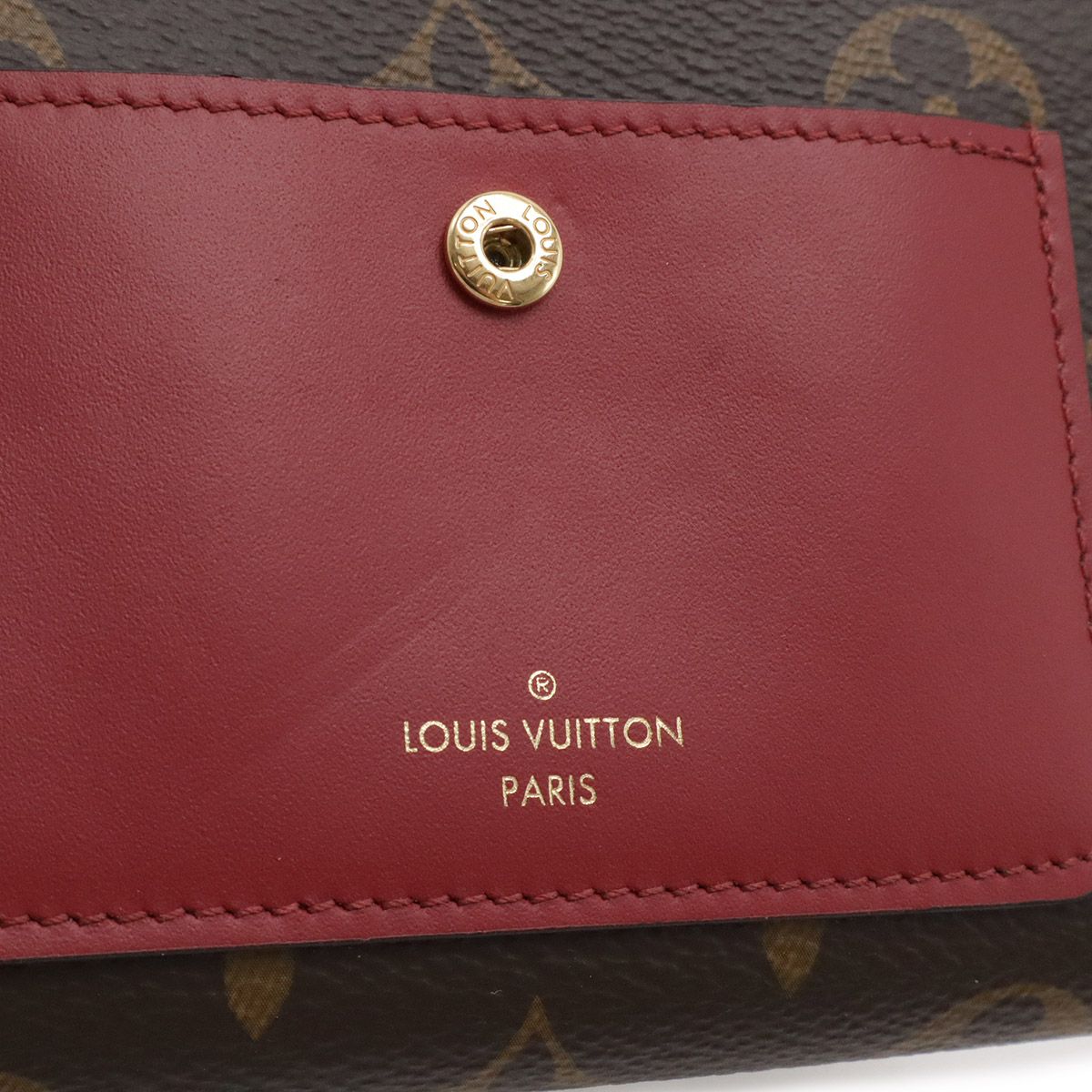 Louis Vuitton Monogram Portefeuille Juliette Bifold Wallet Fuchsia — view 6
