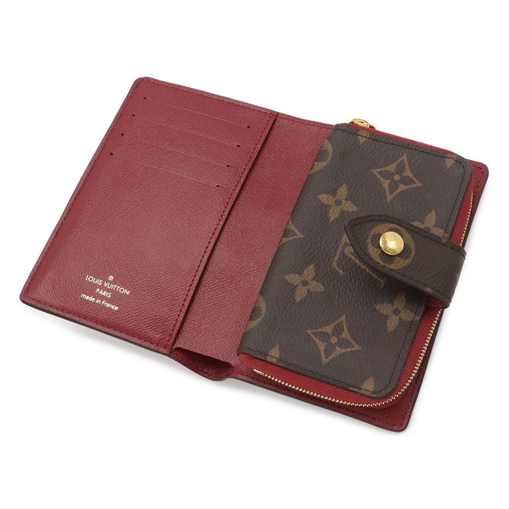 Louis Vuitton Monogram Portefeuille Juliette Bifold Wallet Fuchsia — view 4