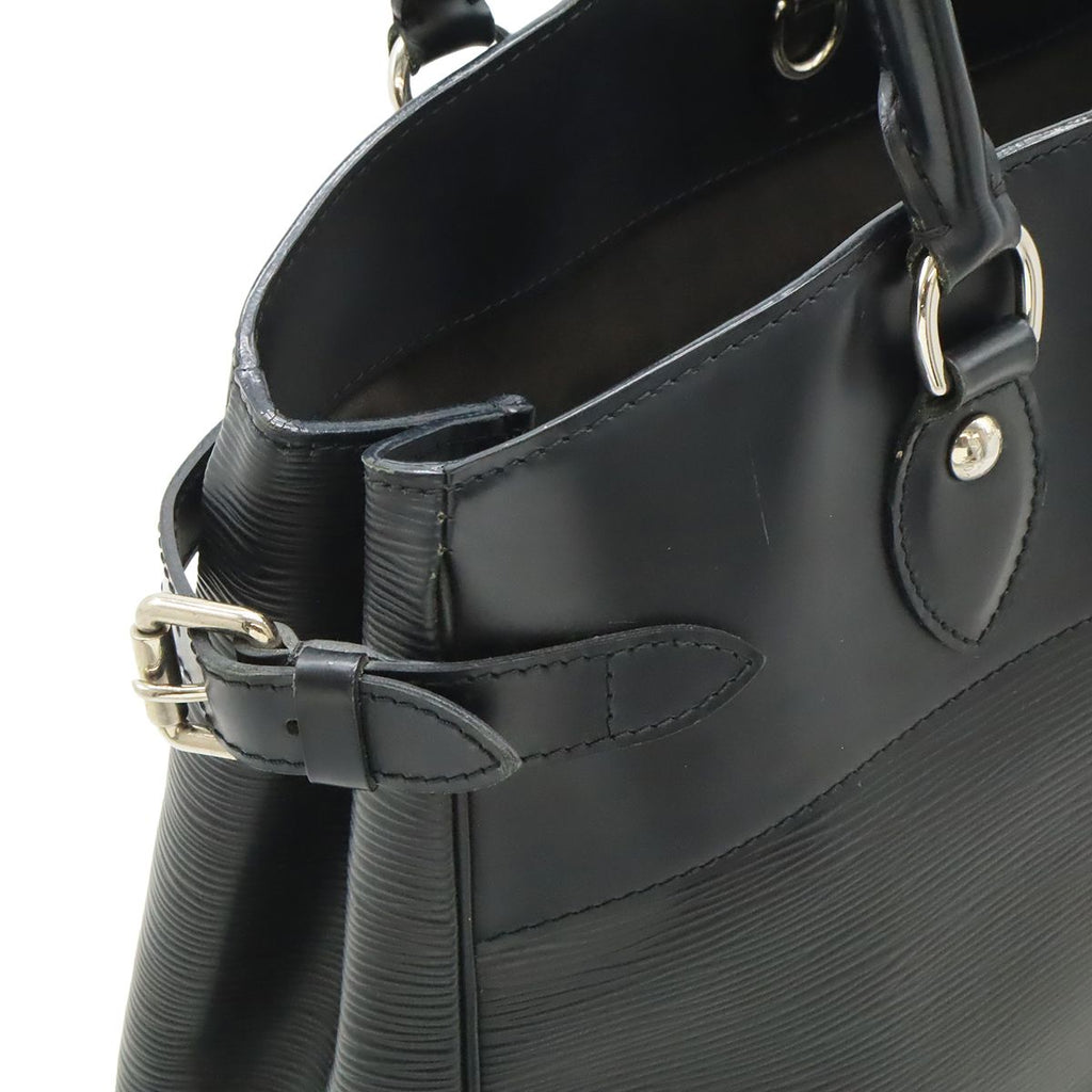 Louis Vuitton Epi Passy GM Tote Shoulder Bag Leather Noir Black — view 7