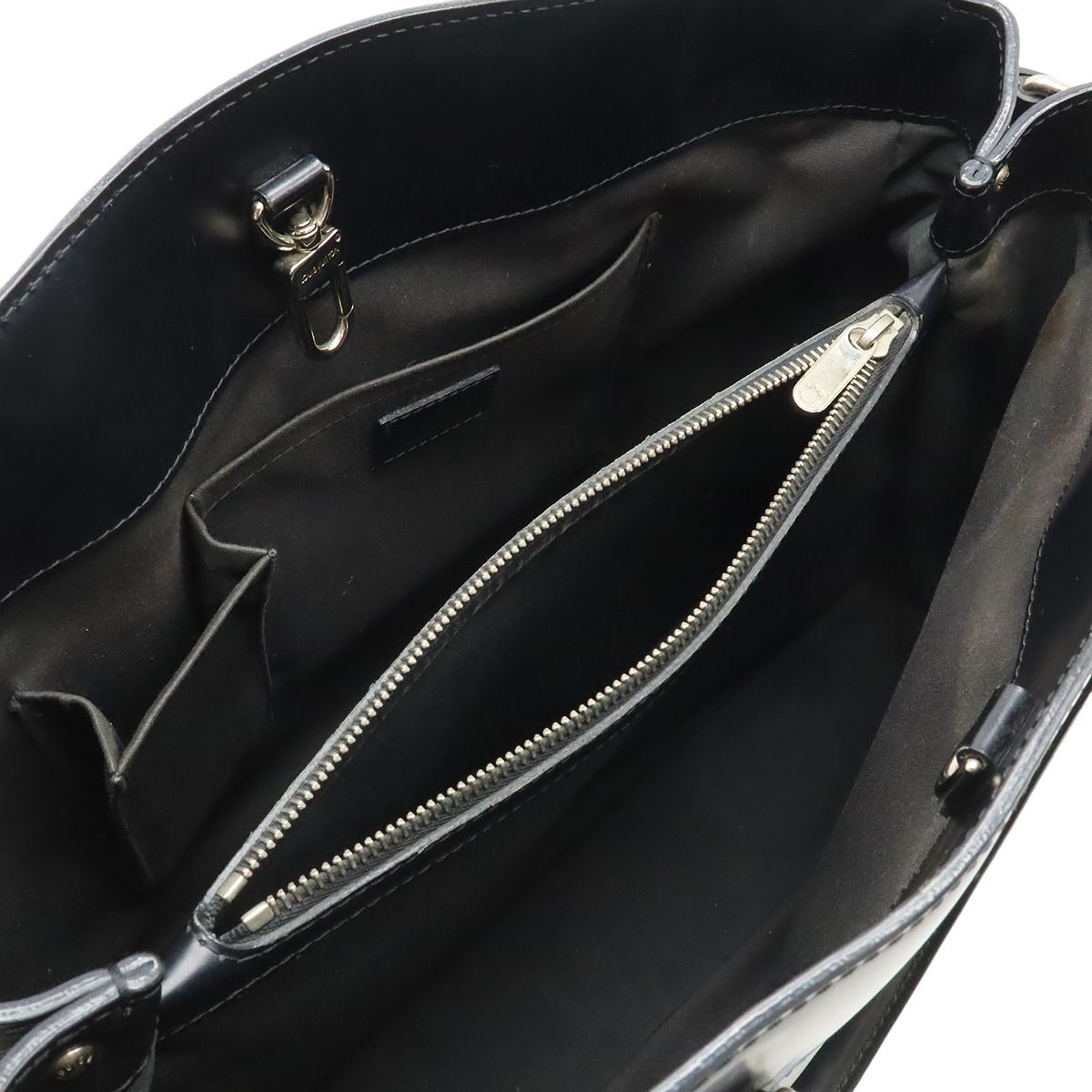 Louis Vuitton Epi Passy GM Tote Shoulder Bag Leather Noir Black — view 5