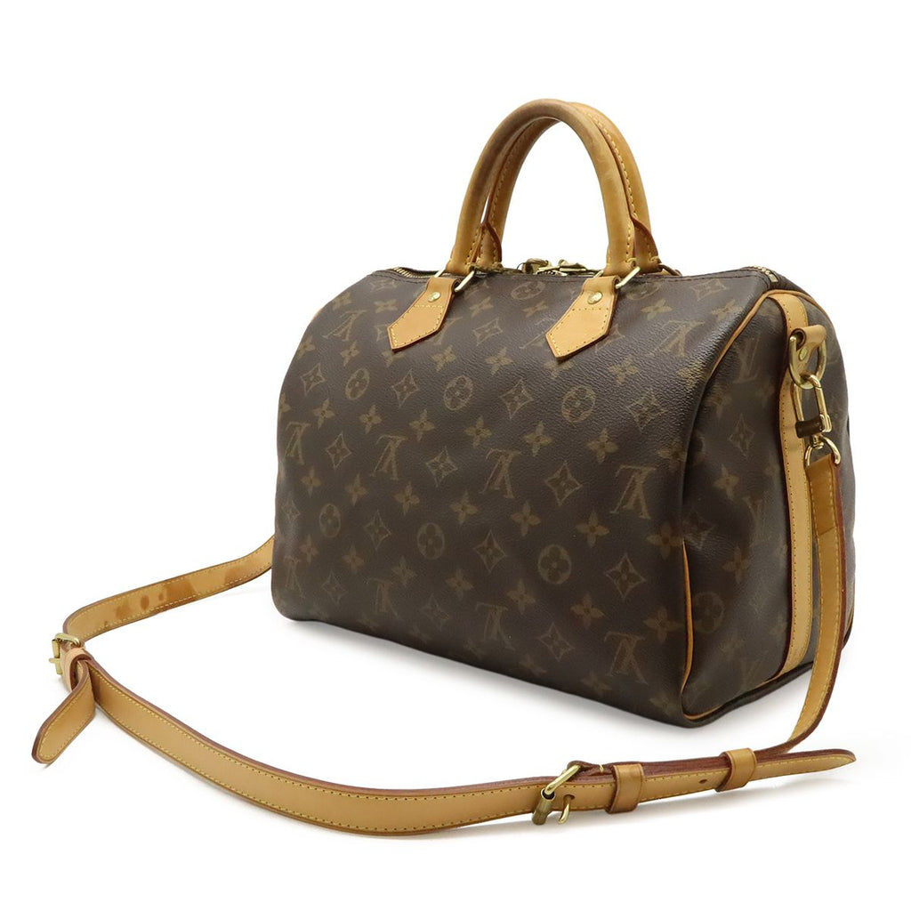 Louis Vuitton Monogram Speedy Bandouliere 30 Boston Bag 2-Way — view 2