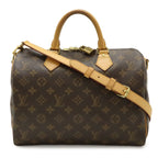 Louis Vuitton Monogram Speedy Bandouliere 30 Boston Bag 2-Way