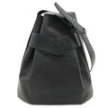 Louis Vuitton Epi Sac Depot PM Shoulder Bag Leather Noir Black