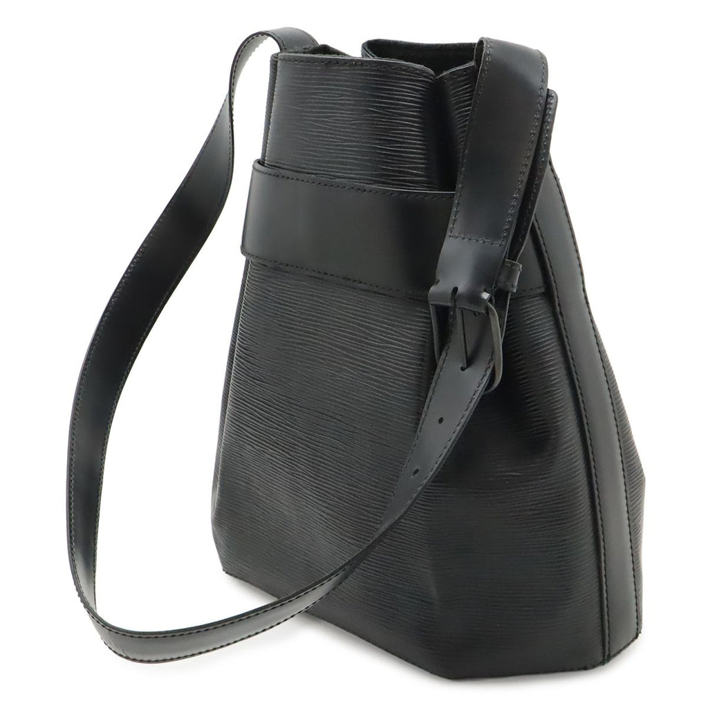 Louis Vuitton Epi Sac Depot PM Shoulder Bag Leather Noir Black — view 2