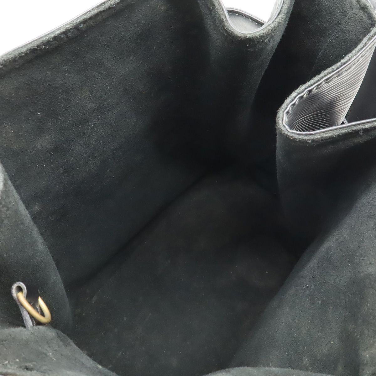 Louis Vuitton Epi Sac Depot PM Shoulder Bag Leather Noir Black — view 6