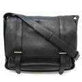 Hermes Steve Besace 35 Shoulder Bag Crossbody Taurillon Clemence Leather Black