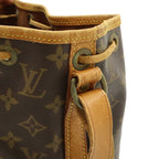 Louis Vuitton Monogram Petit Noe Shoulder Bag Semi Drawstring — view 7