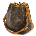 Louis Vuitton Monogram Petit Noe Shoulder Bag Semi Drawstring — view 2