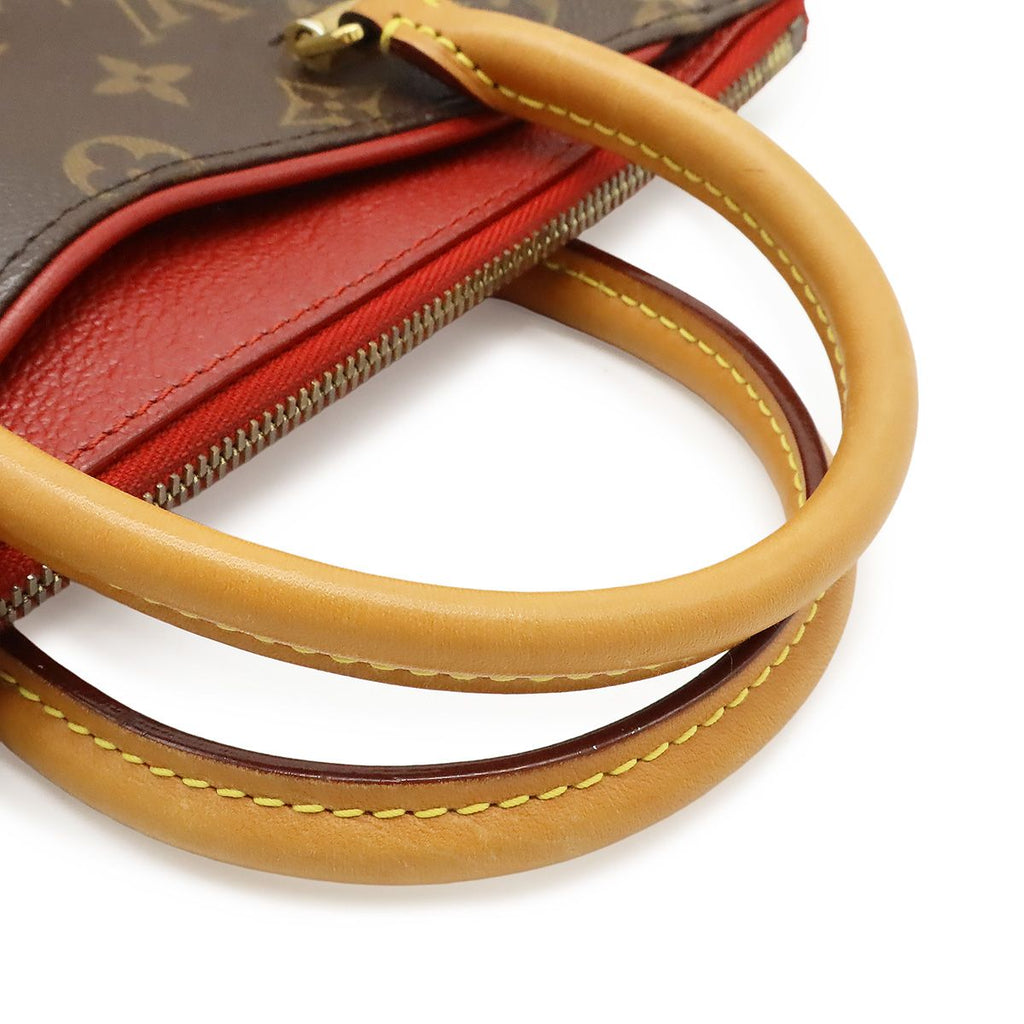 Louis Vuitton Monogram Pallas BB 2-Way Shoulder Bag Crossbody Leather Cerise — view 6