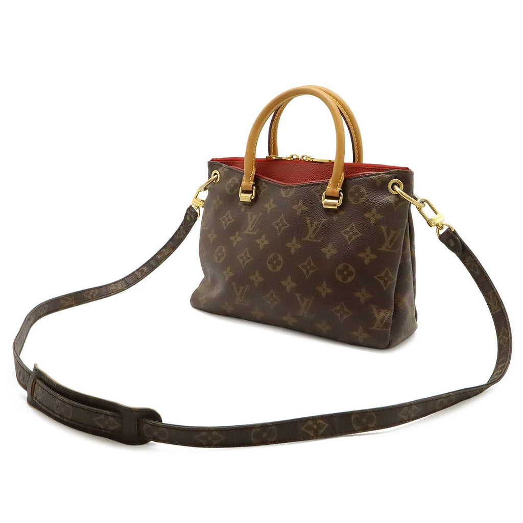 Louis Vuitton Monogram Pallas BB 2-Way Shoulder Bag Crossbody Leather Cerise — view 2