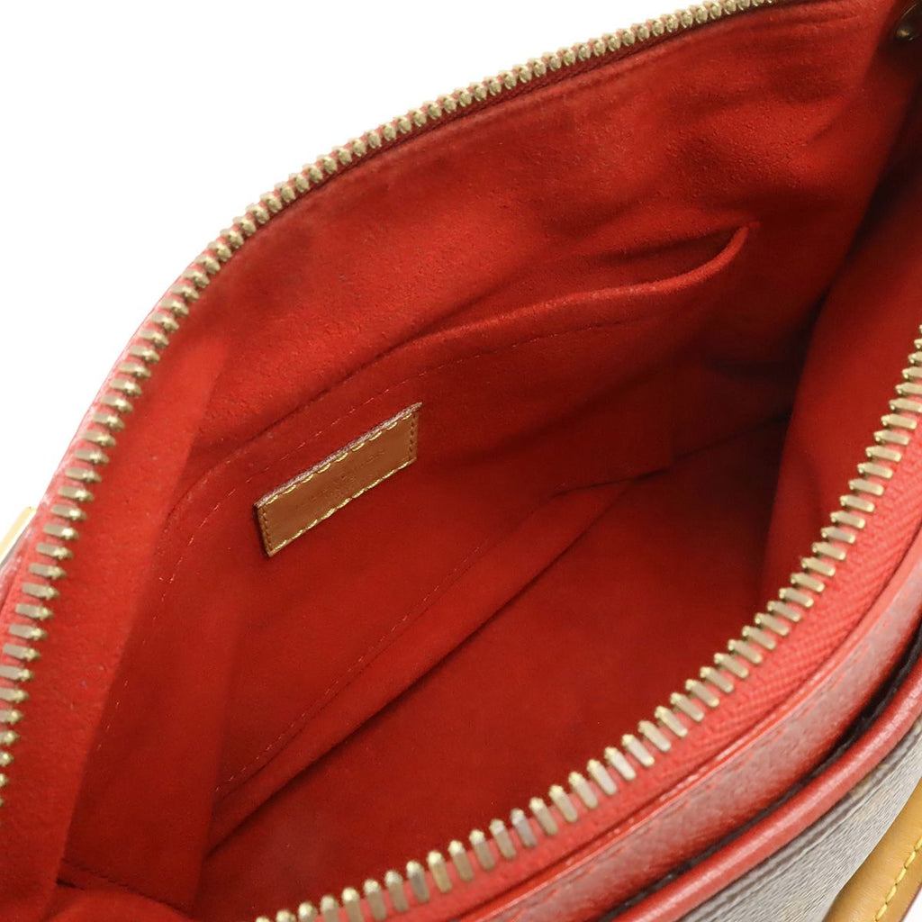 Louis Vuitton Monogram Pallas BB 2-Way Shoulder Bag Crossbody Leather Cerise — view 8