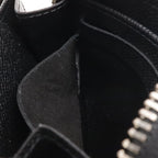 Louis Vuitton Epi Zippy Coin Case Leather Purse Noir Black Silver — view 6