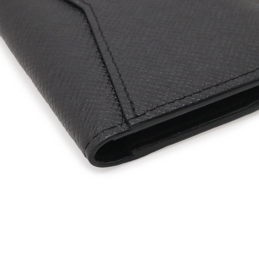 Louis Vuitton Taiga Organizer de Poche Card Case Business Holder Leather Noir — view 3