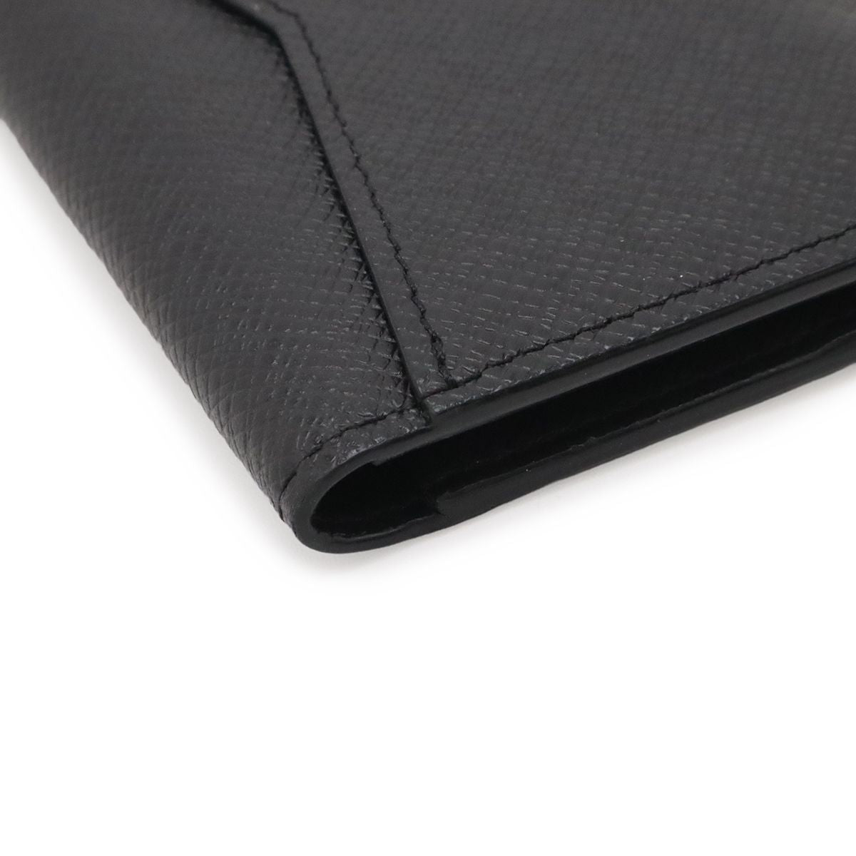 Louis Vuitton Taiga Organizer de Poche Card Case Business Holder Leather Noir — view 3