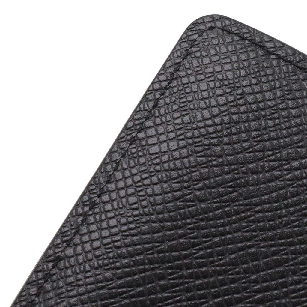 Louis Vuitton Taiga Organizer de Poche Card Case Business Holder Leather Noir — view 5