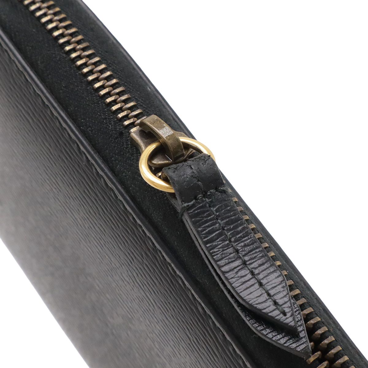 Gucci Zip Around Wallet Snake Coating Leather Black — view 4