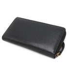 Gucci Zip Around Wallet Snake Coating Leather Black — view 2