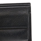 Gucci Animalier Metal Bee Bifold Wallet Leather Black Gold — view 5