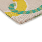 Hermes Kanoe Yachting GM Flat Pouch Makeup Cosmetic Case Clutch Cotton Vitamin — view 3
