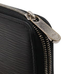 Louis Vuitton Epi Zippy Coin Case Leather Purse Noir Black Silver — view 4