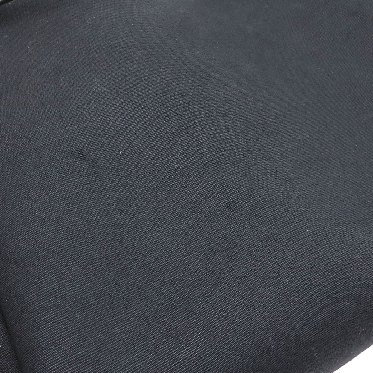 Hermes Herbag a Dos PM Backpack 2-Way Handbag Toile Officier Leather Black — view 4