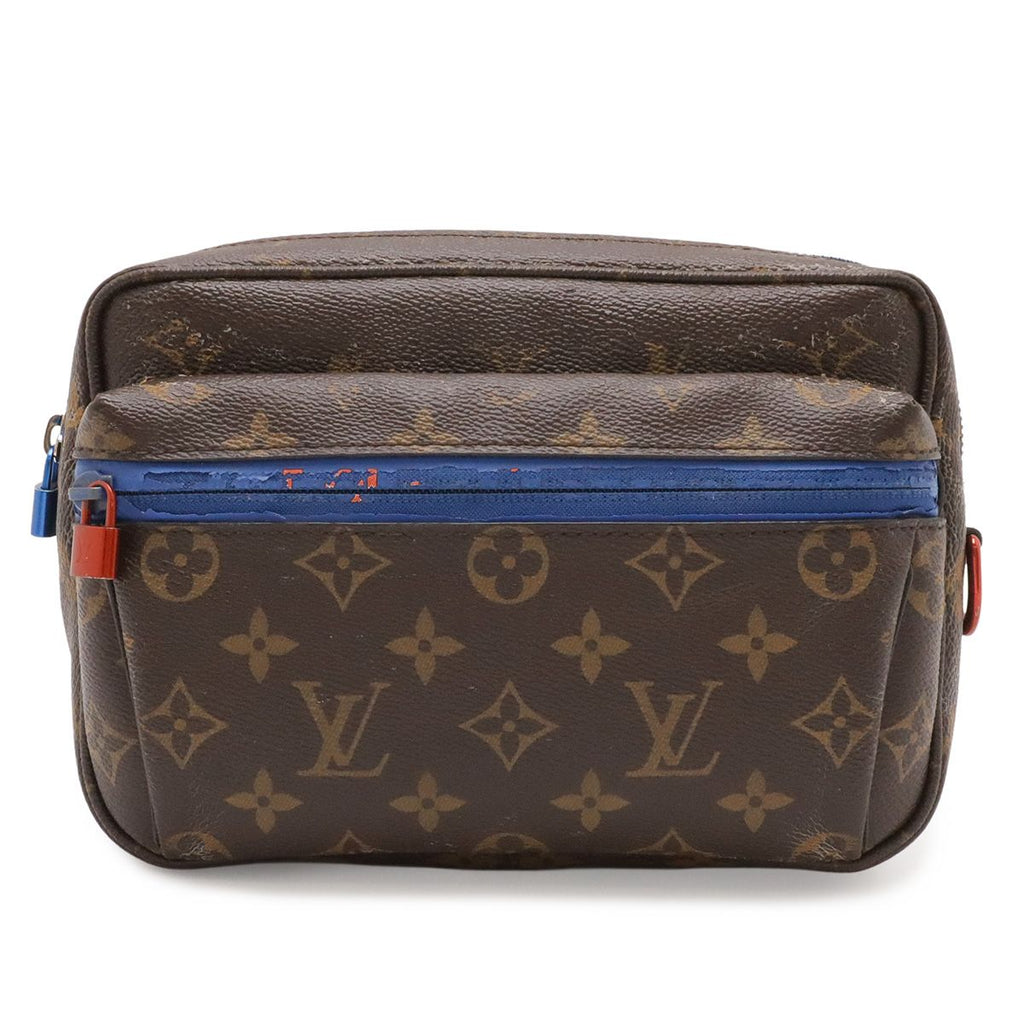 Louis Vuitton Monogram Pacific Messenger PM Shoulder Bag Crossbody Waist Pouch